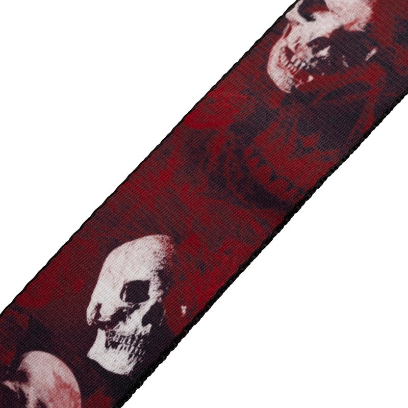 Levy's Leathers MPS2-093 2" Sonic-Artâ„¢ polyester guitar strap, genuine leather ends and tri-glide adjustment. - Image 4
